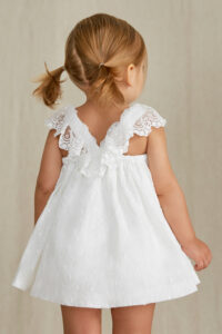 Βαπτιστικό Φόρεμα ABEL & LULA 22-05003-001 Άσπρο