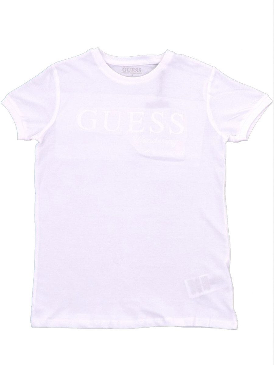 Παιδική Μπλούζα Για Κορίτσι GUESS L3RI10KAPY0-G011 Ασπρο