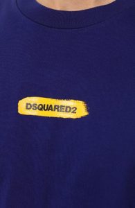 Ανδρική Μπλούζα DSQUARED S74GD1105-S22427-384 Μωβ