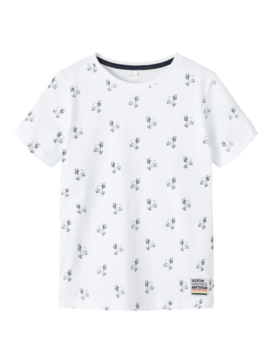 Παιδική Μπλούζα Για Αγόρι NAME IT 13214606 Ασπρο