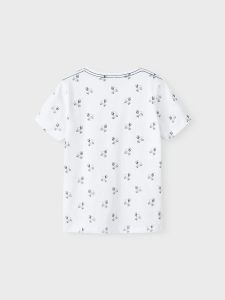 Παιδική Μπλούζα Για Αγόρι NAME IT 13214606 Ασπρο