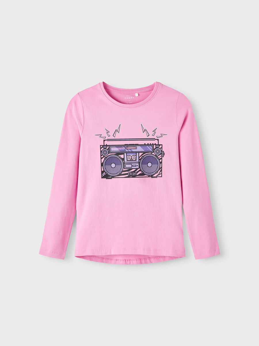 Παιδική Μπλούζα Για Κορίτσι NAME IT 13212382 Ροζ
