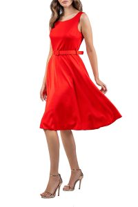 Γυναικείο Φόρεμα BELLINO 21.11.2883 Κόκκινο