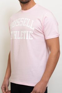 Ανδρική Μπλούζα RUSSELL ATHLETIC E3-600-1-474 Ροζ