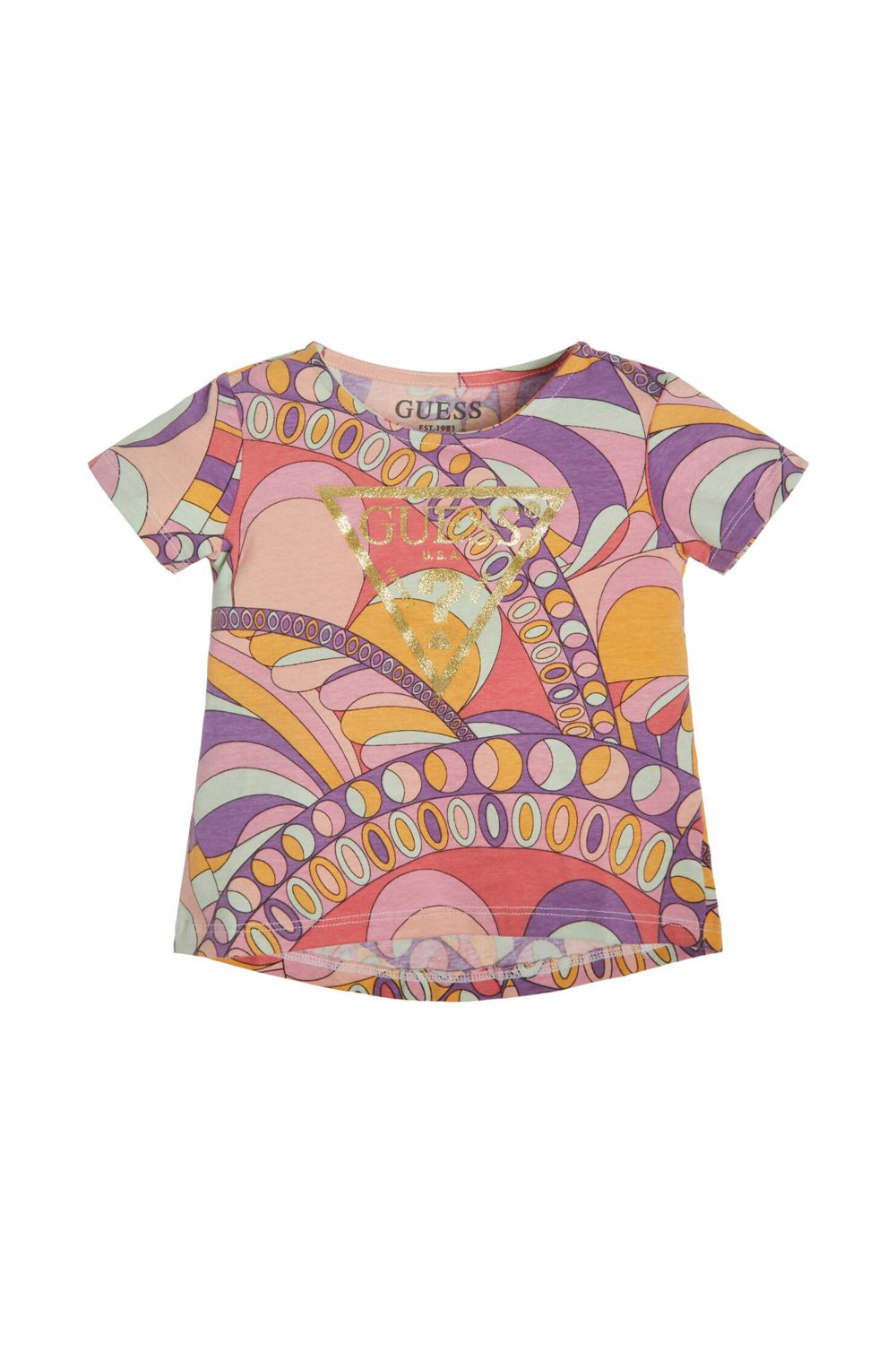 Παιδική Μπλούζα για Κορίτσι GUESS K3GI05K6YW3-P30P Ροζ