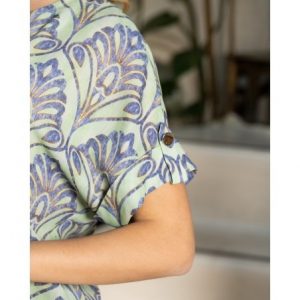 Γυναικεία μπλούζα DERPOULI 1.10.87163 Πράσινη