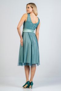 Γυναικείο Φόρεμα midi BELLINO 21.11.2917 Πράσινο