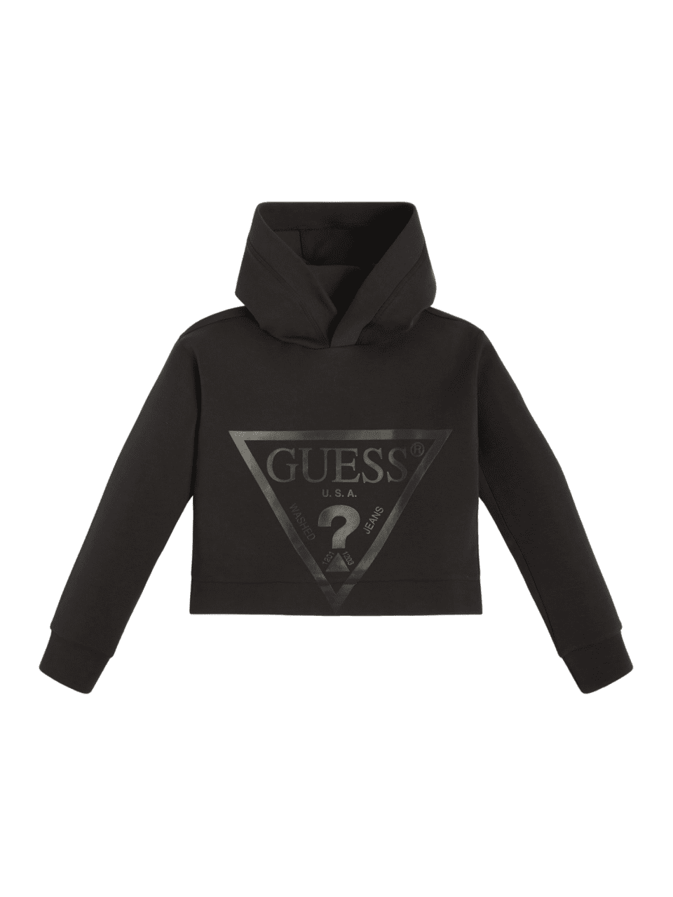Παιδική Μπλούζα Για Κοριτσί GUESS J2BQ35FL03S-G7FQ Μαύρο