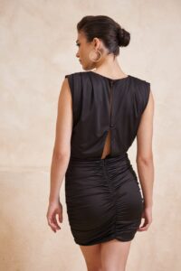 Γυναικείο Φόρεμα ENZZO 232104 Μαύρο