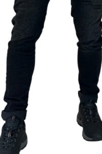 Ανδρικό Παντελόνι DAMAGED DM6E-BLACK Τζιν Μαύρο