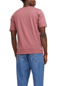 Ανδρική Μπλούζα Jack & Jones 12246690-MESA ROSE Ροζ