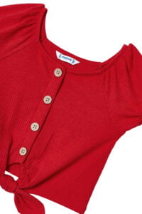 Παιδική Μπλούζα Για Κορίτσι MAYORAL 24-03086-031 Κόκκινο