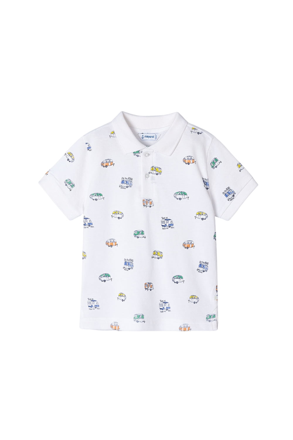 Παιδική Μπλούζα Για Αγόρι MAYORAL 24-03107-039 Άσπρο
