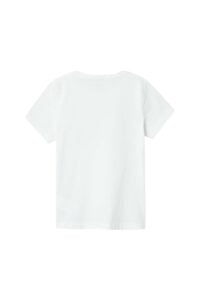 Παιδική Μπλούζα Βαμβακερή Για Κορίτσι NAME IT 13227462-BrightWhite Άσπρο