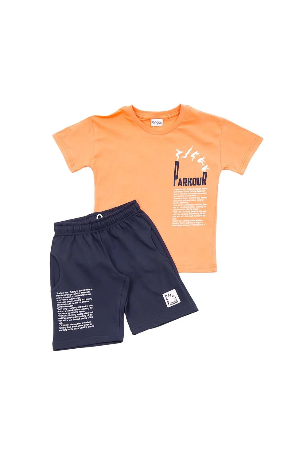 Παιδικό Σετ Μπλούζα Για Αγόρι TRAX 45339 Πορτοκαλί