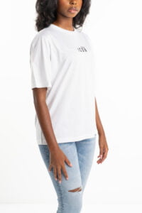 Γυναικεία Βαμβακερή Μπλούζα DSQUARED S80GC0057-S23009-989 Regular Fit Άσπρη