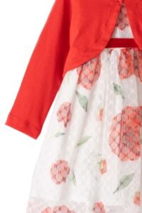 Παιδικό Σετ Φόρεμα Για Κορίτσι EBITA 242507 Κόκκινο