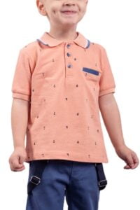 Παιδικό Σετ Μπλούζα Για Αγόρι HASHTAG 242843 Πορτοκαλί