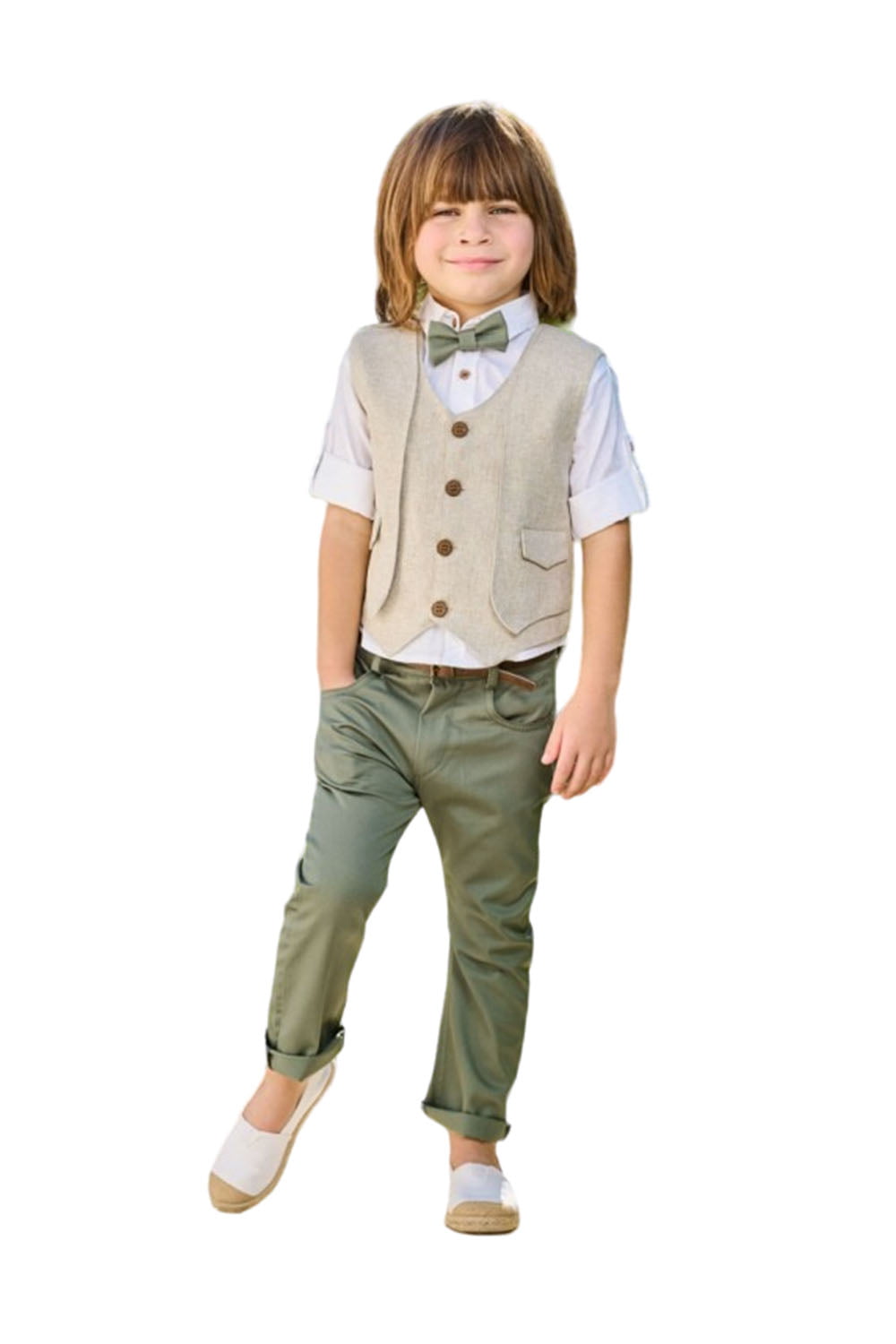 Παιδικό Κοστούμι Βάπτισης Για Αγόρι ASLANIS AS338 Πολύχρωμο