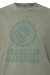 Ανδρική Μπλούζα FRANKLIN&MARSHALL JM3231.000.1016G24-122 Χακί